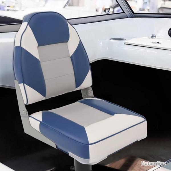 Ensemble de siges de bateau pliables lot de 2 dossier haut