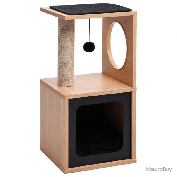 Arbre  chat avec tapis  gratter en sisal 60 cm