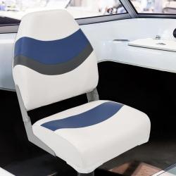 Ensemble de sièges de bateau pliables lot de 2 dossier haut