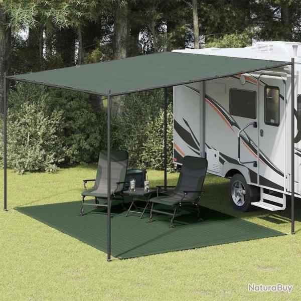 Tapis de tente 300 x 400 cm PEHD Vert