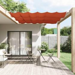 Auvent vertical Terre cuite 60x360 cm Tissu oxford