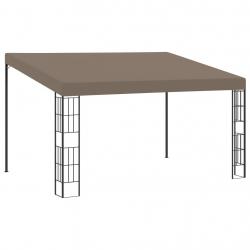 Belvédère mural 4x3 m Taupe Tissu