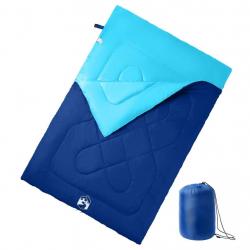 Sac de couchage double et oreillers adultes camping 3-4 saisons