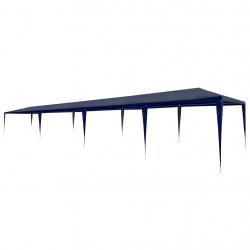 Tente de réception 3x12 m PE Bleu