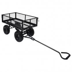 Chariot à main de jardin Noir 250 kg
