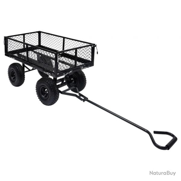 Chariot  main de jardin Noir 250 kg