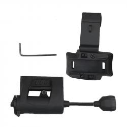 Lumière tactique de casque type MPLS - Noir