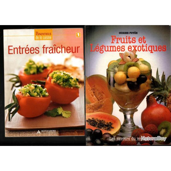 entres fraicheur, papillotes, barbecue , recettes au naturel , cuisine surgels 6 livres de cuisine