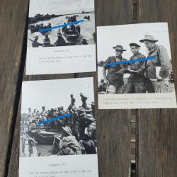 3 PHOTOS ECPA GUERRE D'INDOCHINE COMMANDO 731 SON TAY (25)