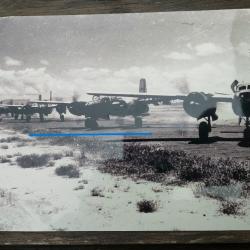 PHOTO ECPA GUERRE D'INDOCHINE AVIONS A26 INVADERS
