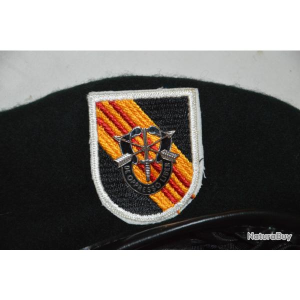 BERET VERT AMERICAIN DES FORCES SPECIALES-VIETNAM-AMERICAN GREEN BERET-DENMARK