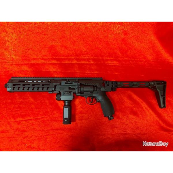 Revolver umarex t4e tr 50 gen2 avec kit de conversion carabine