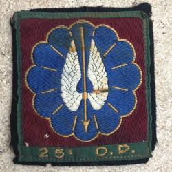 25° D.P, Division Parachutiste, type 1356