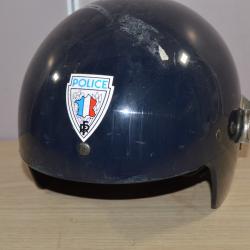 Ancien casque Police Nationale  CRS Police 1960/1970 Helmet