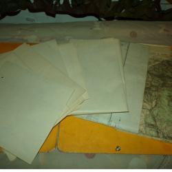 LIVRE DOSSIER: LOT DE 10 CARTES AVEC  RUSSIE - ETATS UNIS- CANADA- CHINE- INDE ,  ETAT MOYEN AYANT S