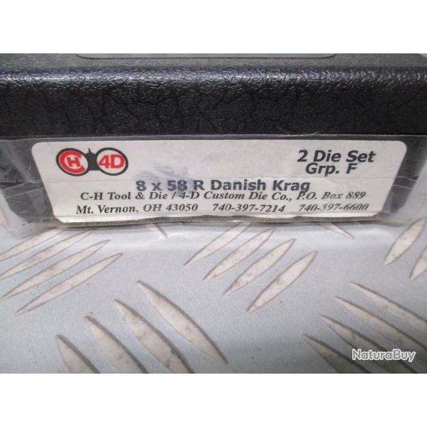 A n epas rater jeu d'outils CH4D en 8X58R Danish Krag