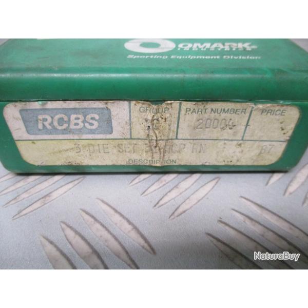 jeu d'outils RCBS en 32ACP, 32 Auto, =7.65 Browning