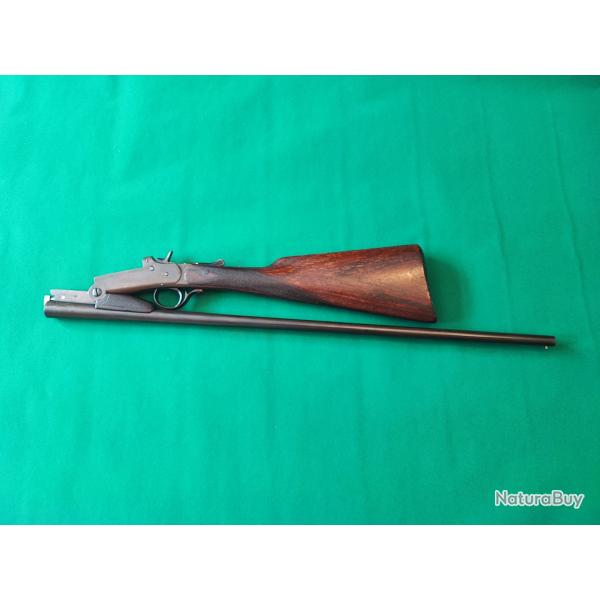 Carabine de braconnier  cl sur le dessus 12mm Poudre Noire