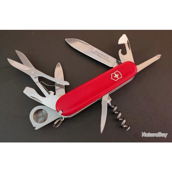 Victorinox couteau suisse Explorer Vintage 1983-1985 Mont Blanc Geneve