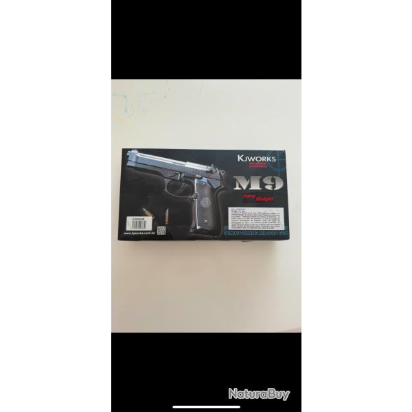 Rplique airsoft Beretta M9 GBB - tat neuf
