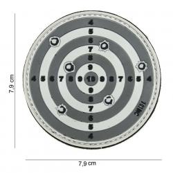 Patch 3D PVC Cible (101 Inc) Wolf Grey
