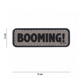 Patch 3D PVC Booming ! (101 Inc) Wolf Grey
