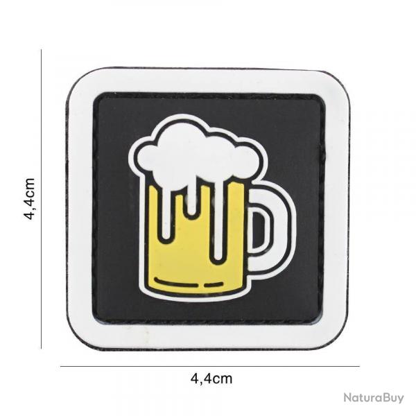 Patch 3D PVC Chope Biere (101 Inc) Noir