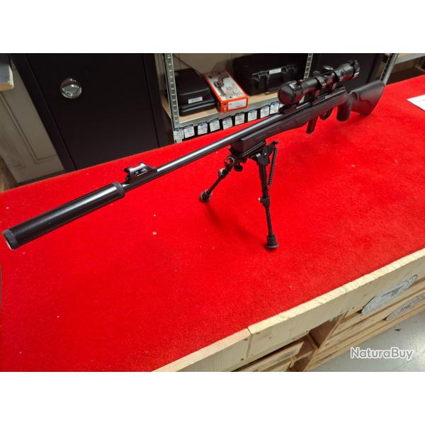 ROSSI 8122 cal. 22LR ETAT NEUF + LUNETTE + BIPIED + SILENCIEUX + HOUSSE