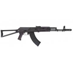 Carabine PSA AK-103 Premium Forged Classic Triangle Side Folding Rifle with Cleaning Rod, Black Sati