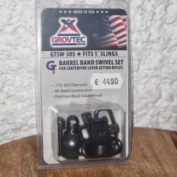 Kit grenadieres amovibles Grovtec pour canon rond