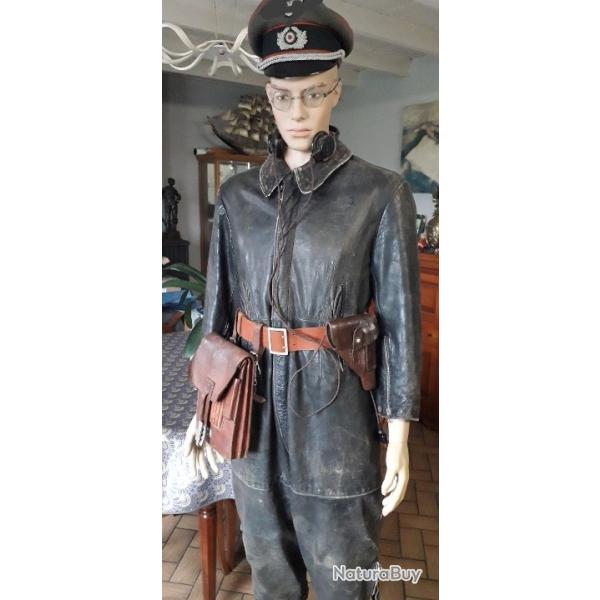 Tenue u-boot kriegsmarine rutilisation tank ww2