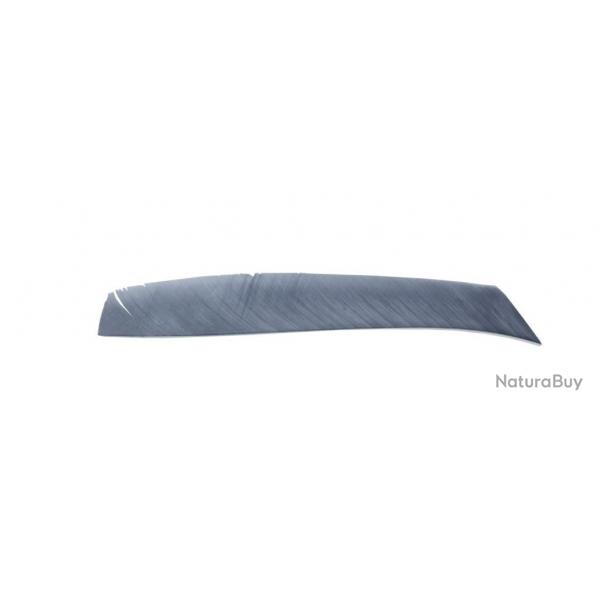 BUCK TRAIL - Plumes Naturelles Entires LH SILVER