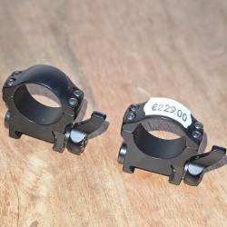 Colliers Papillon Recknagel 1" pour rail 21mm