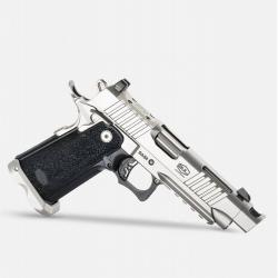 BUL ARMORY SAS II TAC COMP SILVER 4.25" 9X19