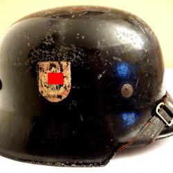Casque M34 allemand de la police WW2.