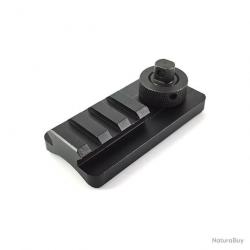 ADAPTATEUR PICATINNY AVEC ATTACHE GRENADIÈRE - POUR BIPIED ETC - LIVRAISON GRATUITE