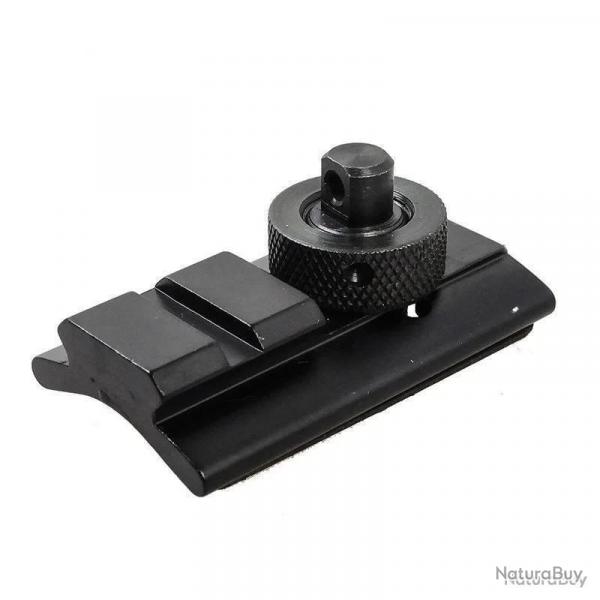 ADAPTATEUR PICATINNY / WEAVER AVEC ATTACHE GRENADIRE - POUR BIPIED ETC - LIVRAISON GRATUITE