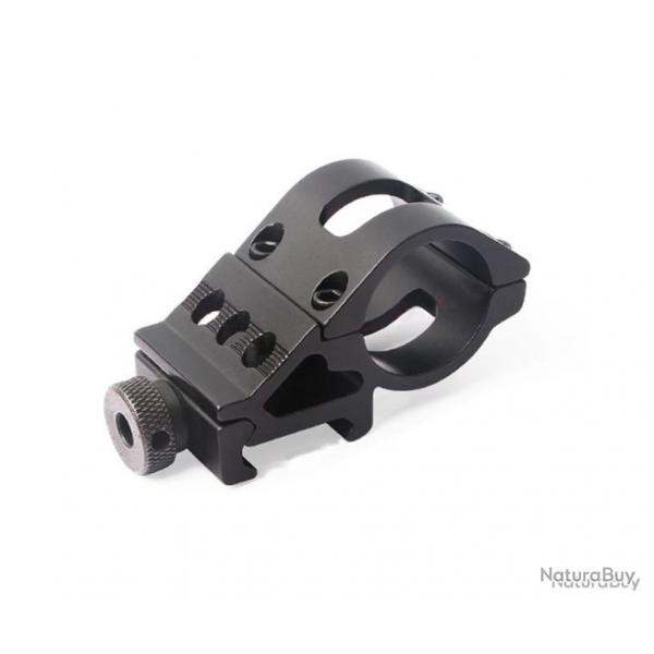 ANNEAU DE MONTAGE TACTIQUE DPORT POUR LAMPE TORCHE SUR RAIL PICATINNY - LIVRAISON GRATUITE
