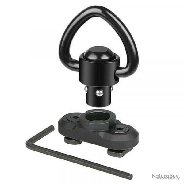 ATTACHE SANGLE M-LOK  DTACHEMENT RAPIDE - LIVRAISON GRATUITE