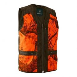 GILET DEERHUNTER EAGLE 83 REALTREE EDGE  SAFETY ORANGE TAILLE S  OU 3XL