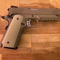 WE 1911 MEU Desert Warrior 4.3 GBB Tan Airsoft