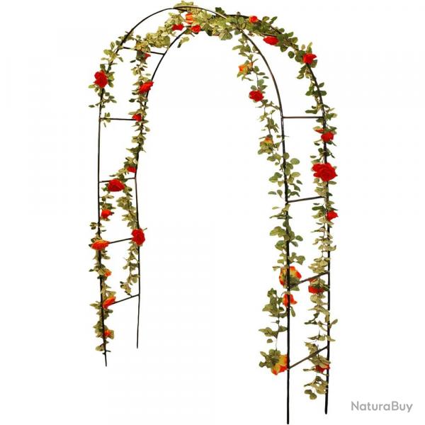 Arche de jardin 140 x 36 x 240 cm