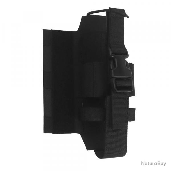Poche Velcro Porte Radio - Noir