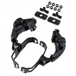 WADSN Supports de casque audio type Razor - Noir
