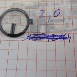 Iris pour tunnel de dioptre. Diamètre 16 mm. Taille 2.0