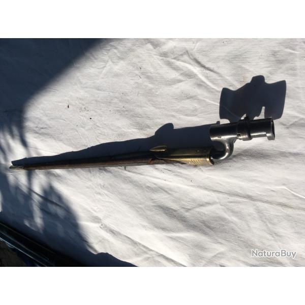 une baionnette mod 1876 de martini henry