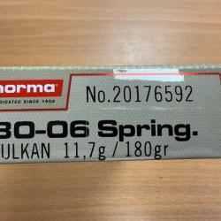 NORMA CAL 30-0611.7G  VULCAN BTE DE 20 BALLES VENDU PAR 2 BOITES FRAIS DE PORT OFFERT