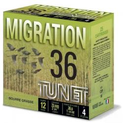 Cartouches Tunet Super Migration Calibre 12 Numéro