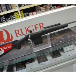 RARE CARABINE A VERROU RUGER M77-GS GUNSITE SCOUTE SYNTHÉTIQUE  INOX CALIBRE 308 W NEUVE