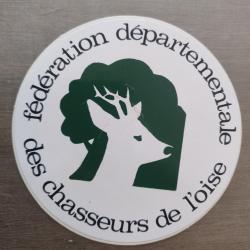 Autocollant chasse fdc60